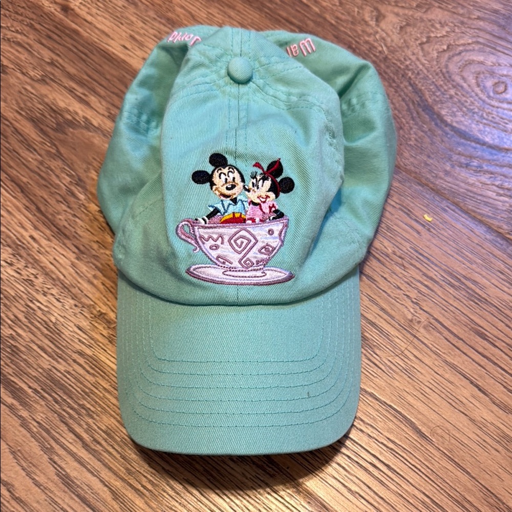Disney Teacup Embroidered Cap